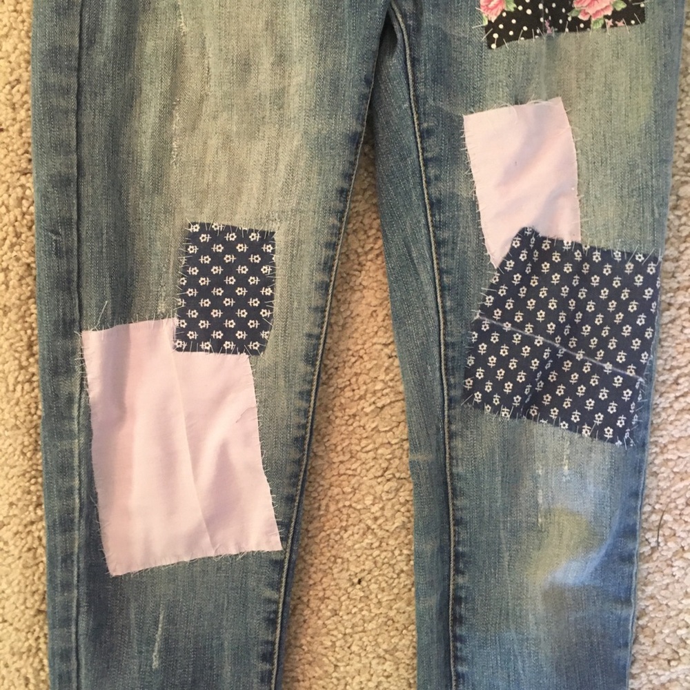 patchwork jeans - Picture 3 of 4
